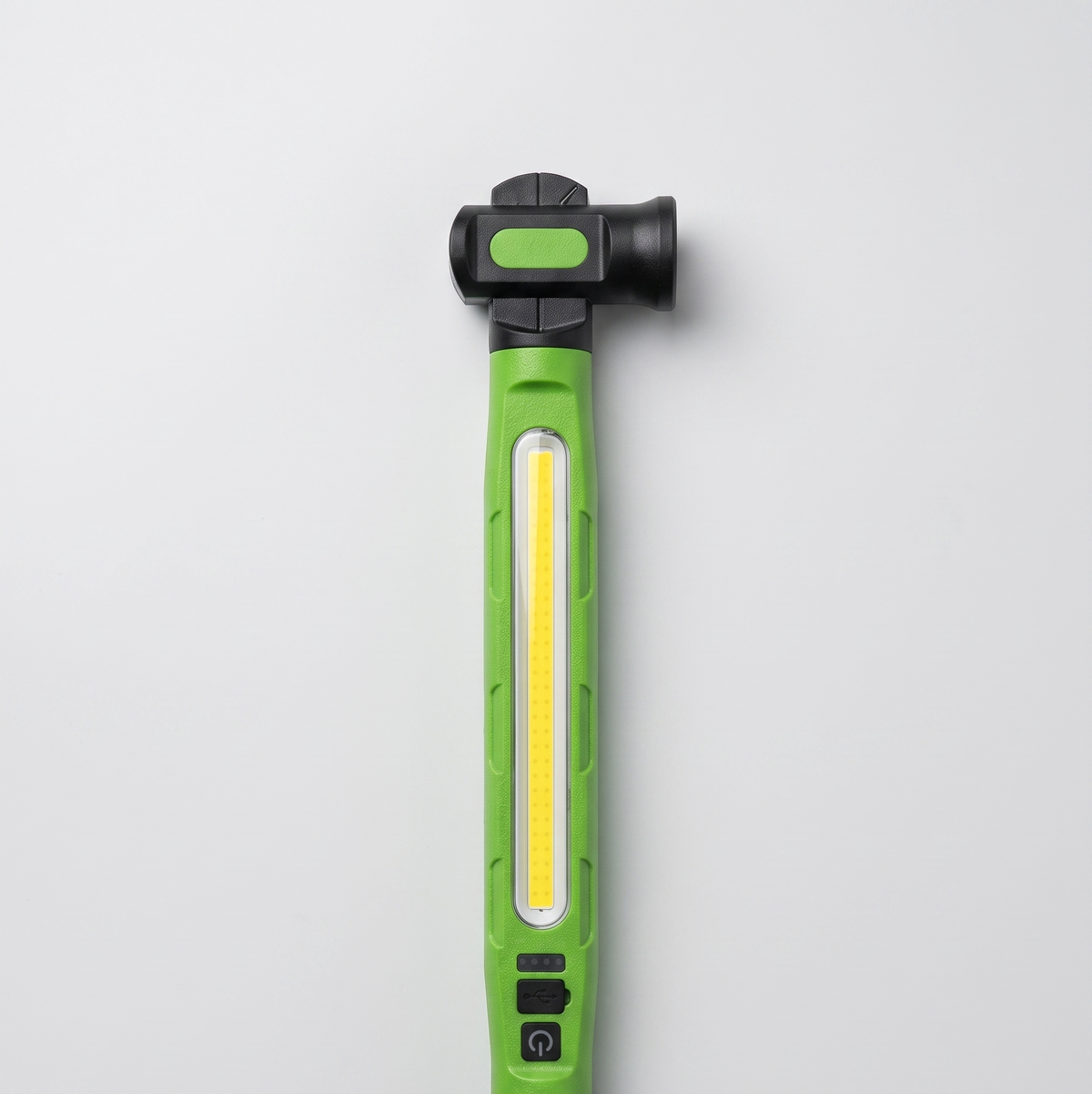 Lampe d'atelier LED COB, vue arrière avec crochet de suspension
