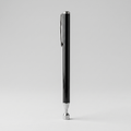 Récupérateur magnétique format stylo, noir, clip de poche, vue debout.